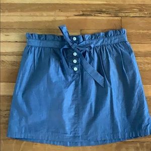J Crew Chambray Skirt